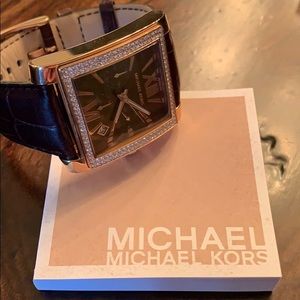 Michael Kors Brown Leather Watch